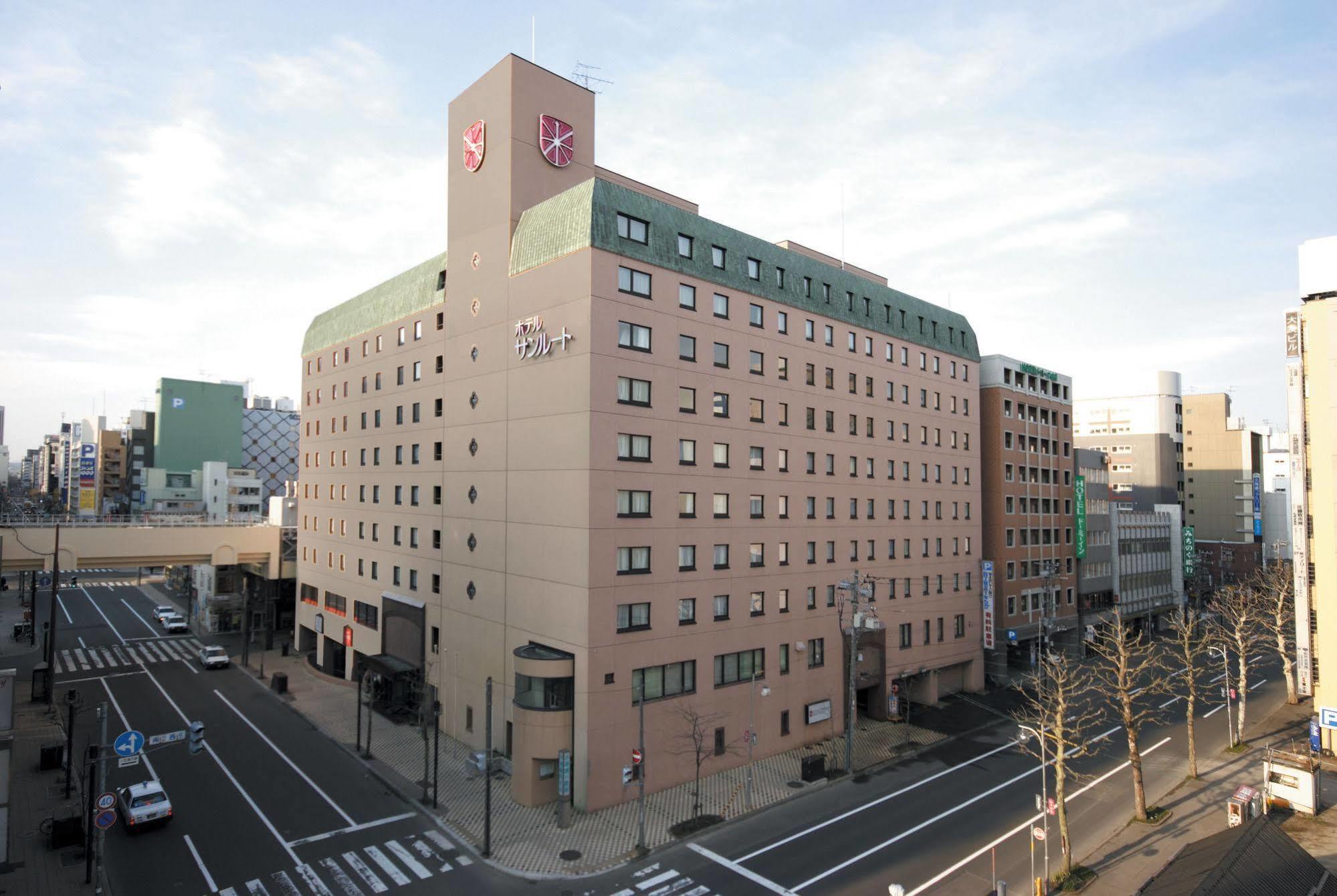 Hotel Sunroute New Sapporo Exterior foto